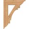 Ekena Millwork Merced Traditional Smooth Bracket, Western Red Cedar, 5 1/2"W x 26"D x 34"H BKT06X26X34MRC01SWR - alternate 4